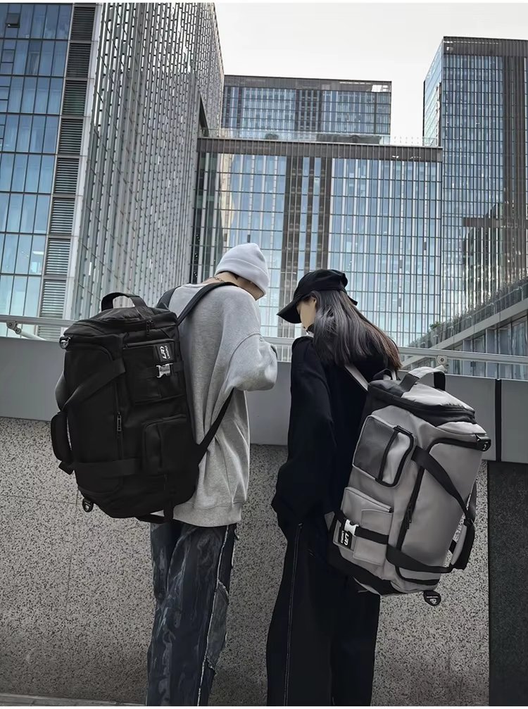 Waterproof Shoe Compartment Nylon Weekend Travel Tote Duffel Bag product detail