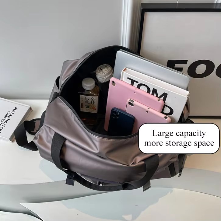 Waterproof Large Capacity Shoe Compartment Gym Sports Travel Travel Tote Bag - product detail