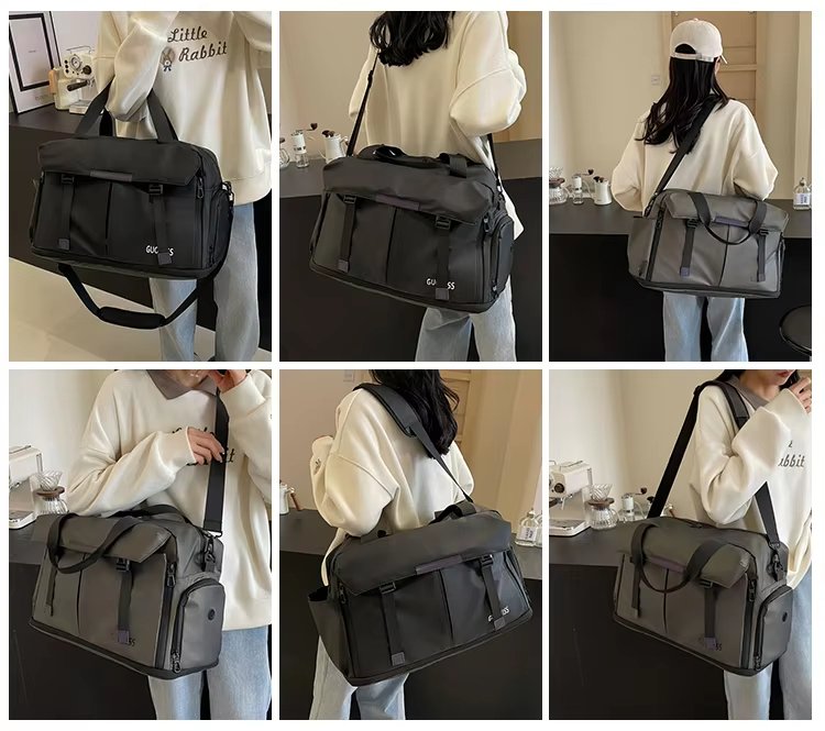 Waterproof Large Capacity Shoe Compartment Gym Sports Travel Travel Tote Bag - product detail
