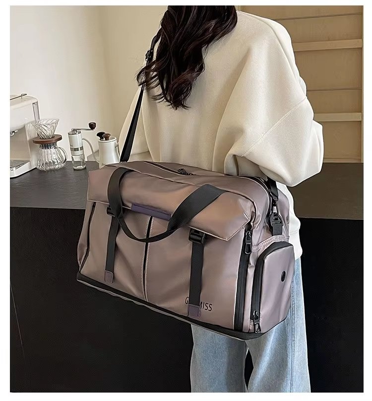 Waterproof Large Capacity Shoe Compartment Gym Sports Travel Travel Tote Bag - product detail