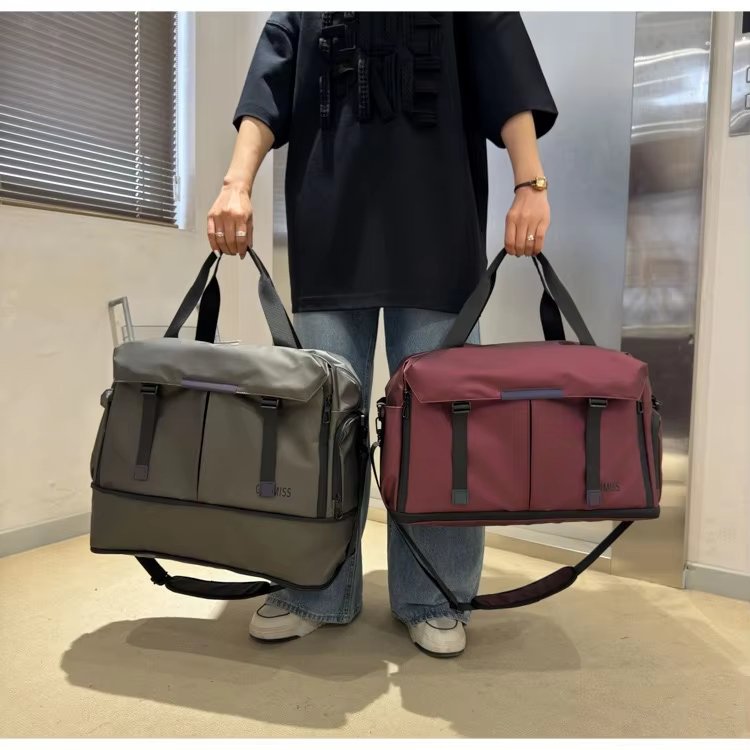 Waterproof Large Capacity Shoe Compartment Gym Sports Travel Travel Tote Bag - product detail