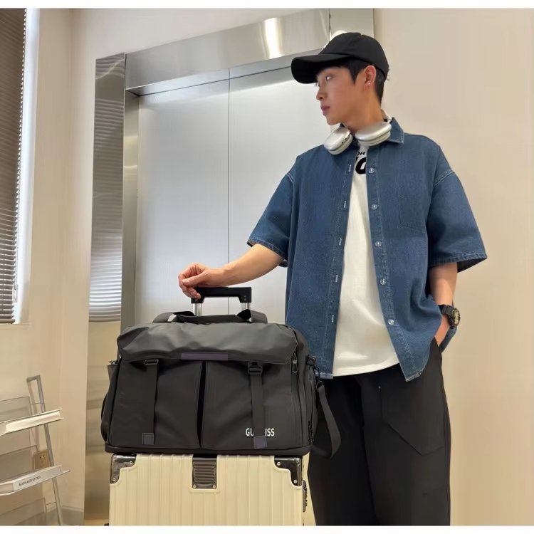 Waterproof Large Capacity Shoe Compartment Gym Sports Travel Travel Tote Bag - product detail