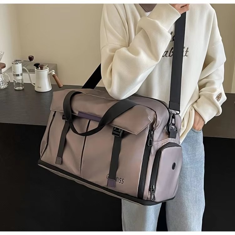 Waterproof Large Capacity Shoe Compartment Gym Sports Travel Travel Tote Bag - product detail