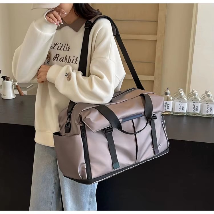 Waterproof Large Capacity Shoe Compartment Gym Sports Travel Travel Tote Bag - product detail