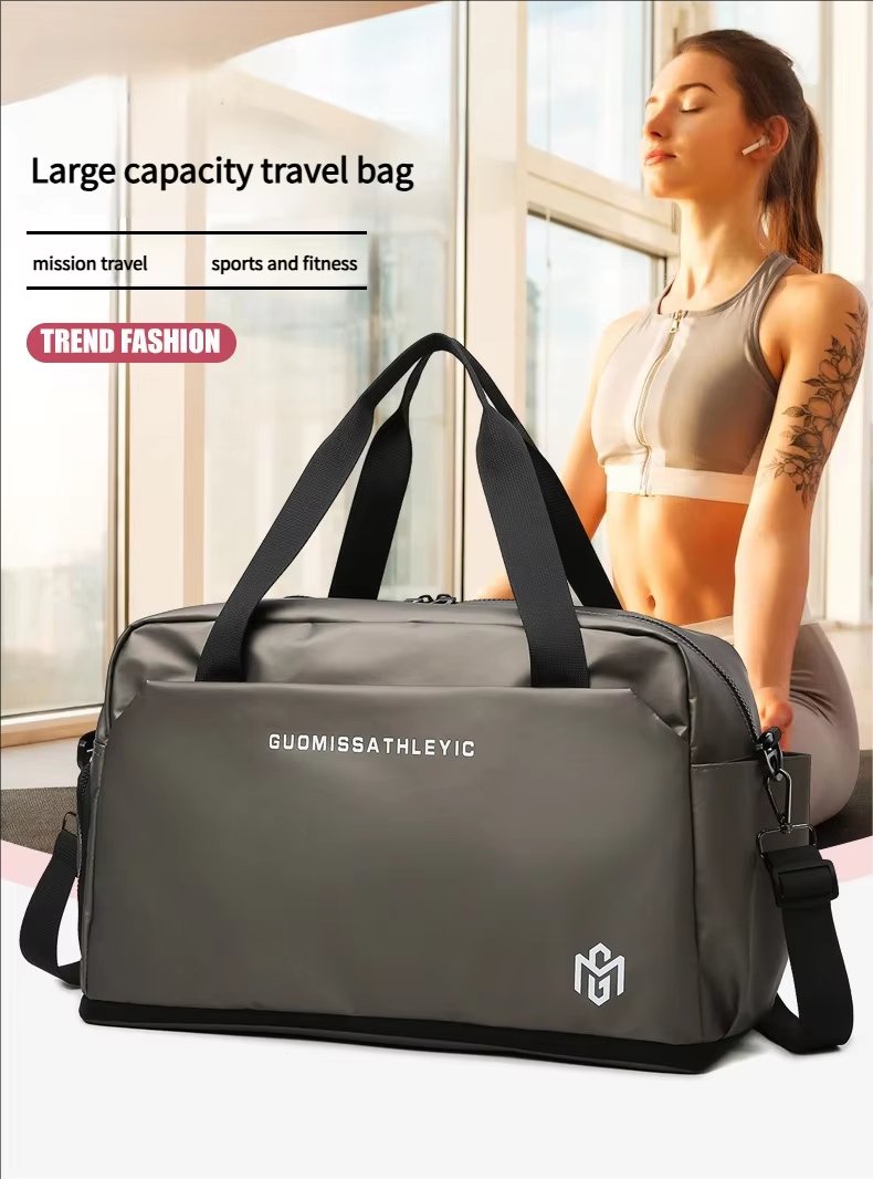 Large Capacity Sport Gym Yoga Bag Duffle Dry Wet Separation Short-Distance Expandable Waterproof Travel Duffel - product detail