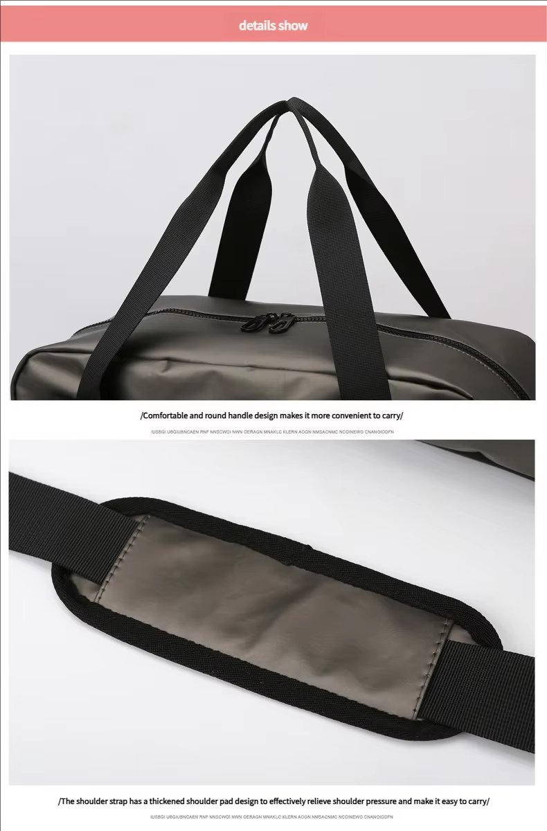 Large Capacity Sport Gym Yoga Bag Duffle Dry Wet Separation Short-Distance Expandable Waterproof Travel Duffel - product detail