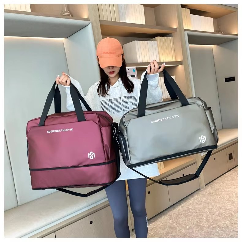 Large Capacity Sport Gym Yoga Bag Duffle Dry Wet Separation Short-Distance Expandable Waterproof Travel Duffel - product detail
