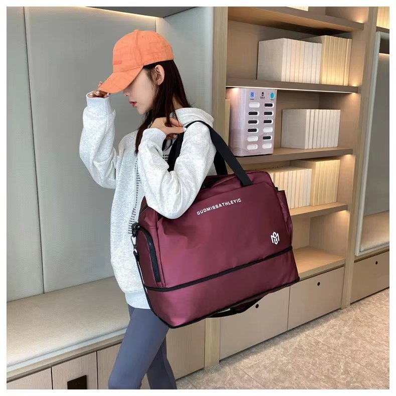 Large Capacity Sport Gym Yoga Bag Duffle Dry Wet Separation Short-Distance Expandable Waterproof Travel Duffel - product detail