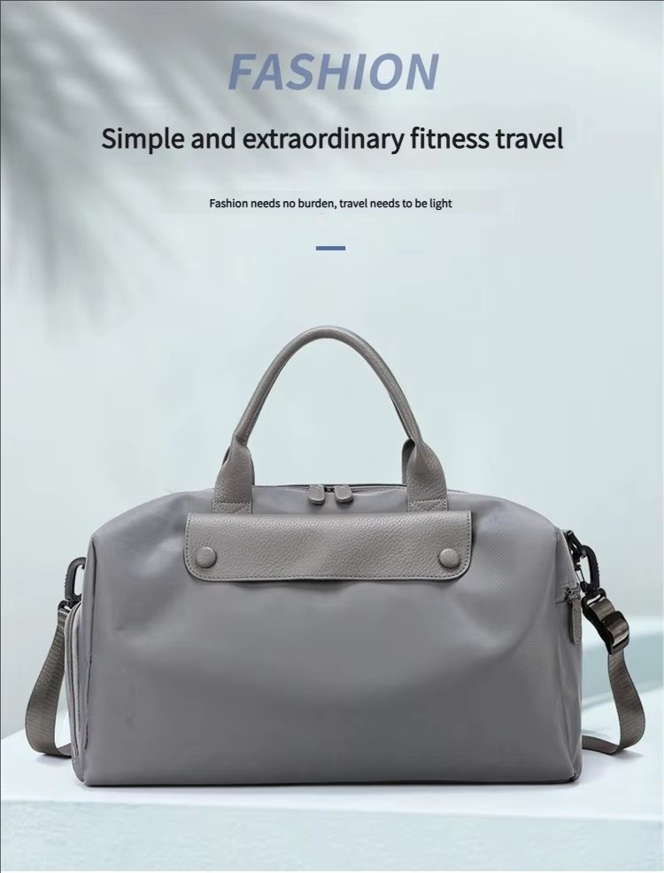 Waterproof Dry Wet Separation Oxford Sports Travel Crossbody Duffel Bag product detail