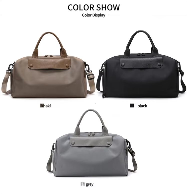 Waterproof Dry Wet Separation Oxford Sports Travel Crossbody Duffel Bag product detail