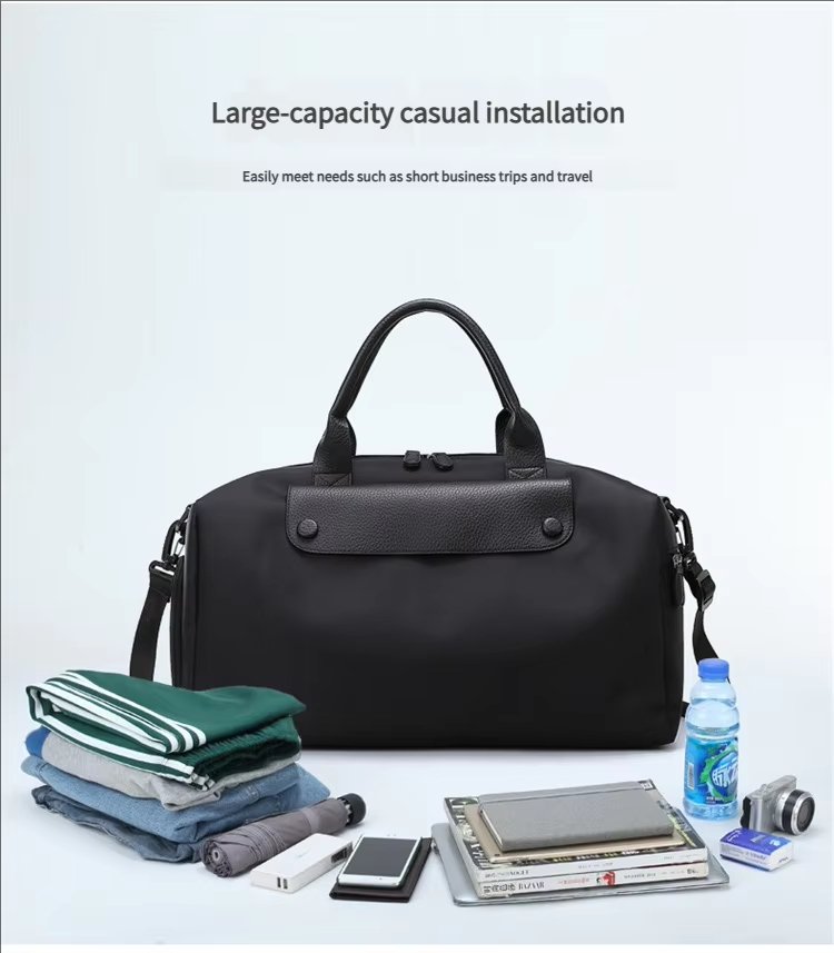 Waterproof Dry Wet Separation Oxford Sports Travel Crossbody Duffel Bag product detail