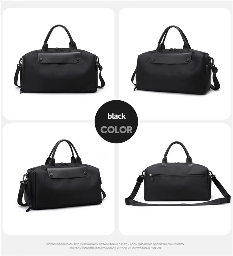 Waterproof Dry Wet Separation Oxford Sports Travel Crossbody Duffel Bag product detail
