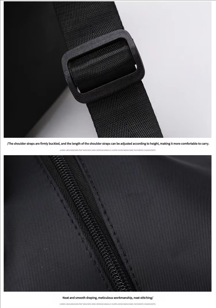 Waterproof Dry Wet Separation Oxford Sports Travel Crossbody Duffel Bag product detail