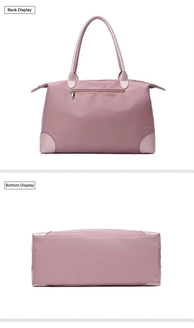 Custom Oxford Weekender Tote Bag for Women – Waterproof Lightweight Travel Gym Handbag product detail