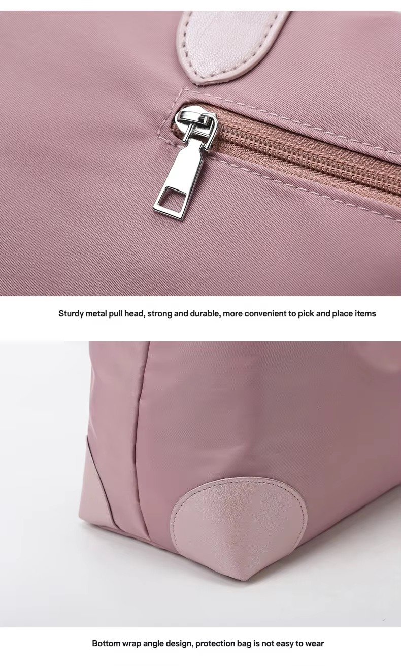 Custom Oxford Weekender Tote Bag for Women – Waterproof Lightweight Travel Gym Handbag product detail