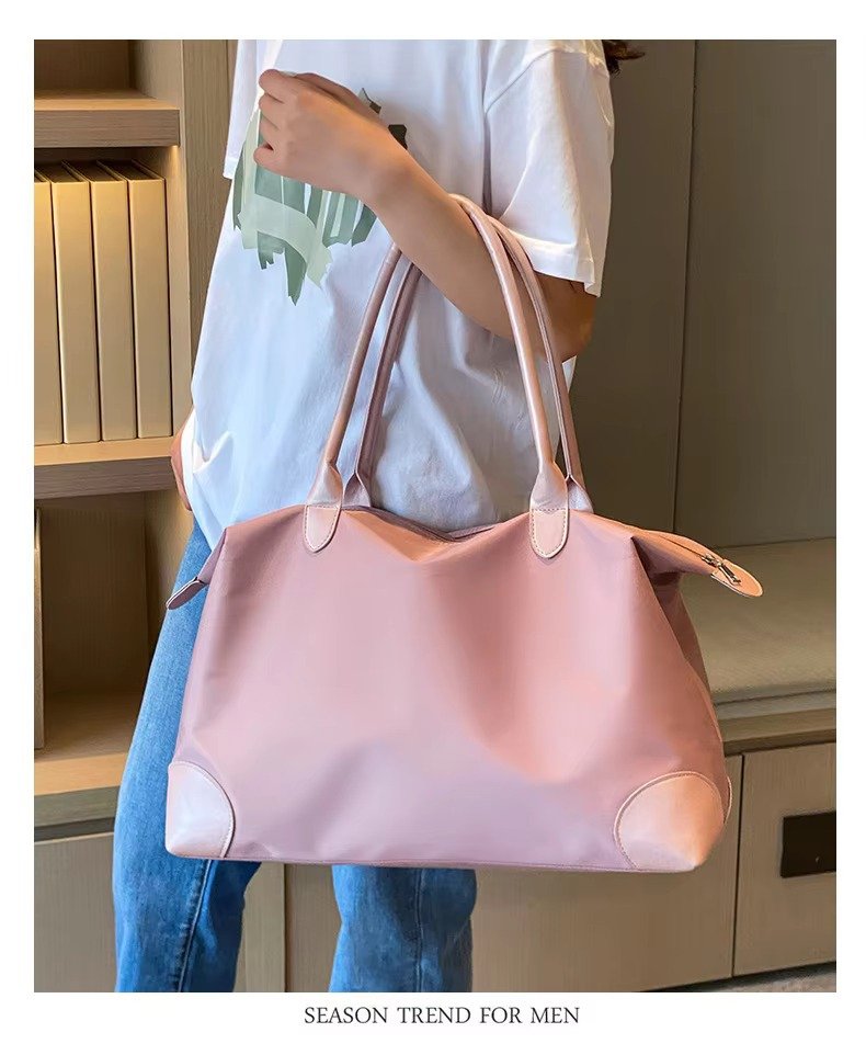 Custom Oxford Weekender Tote Bag for Women – Waterproof Lightweight Travel Gym Handbag product detail