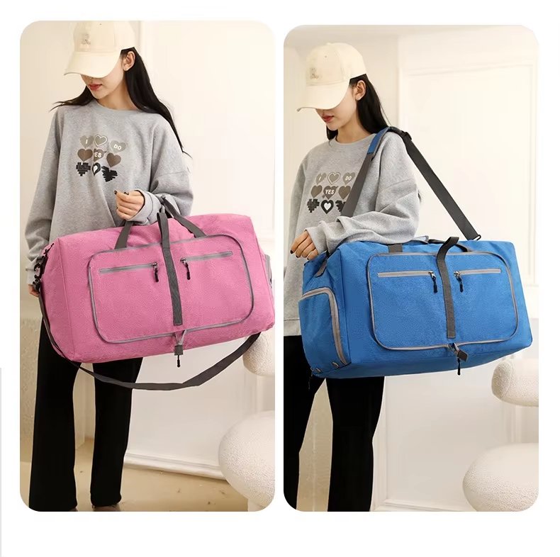 Foldable Nylon Sports Travel Lightweight Duffel Bag product detail