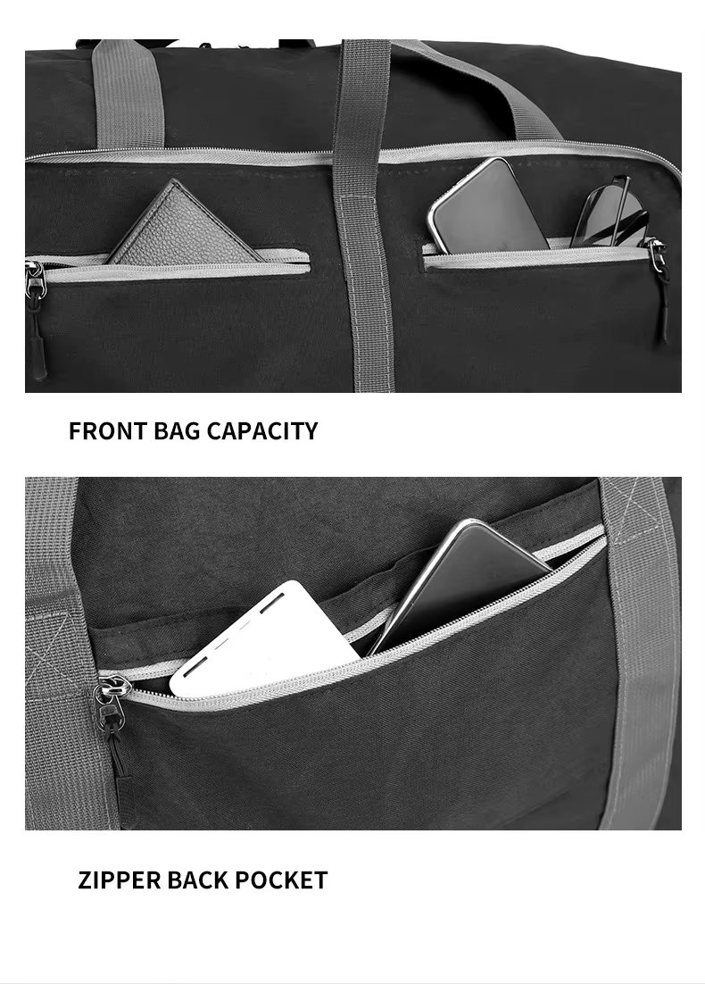 Foldable Nylon Sports Travel Lightweight Duffel Bag product detail