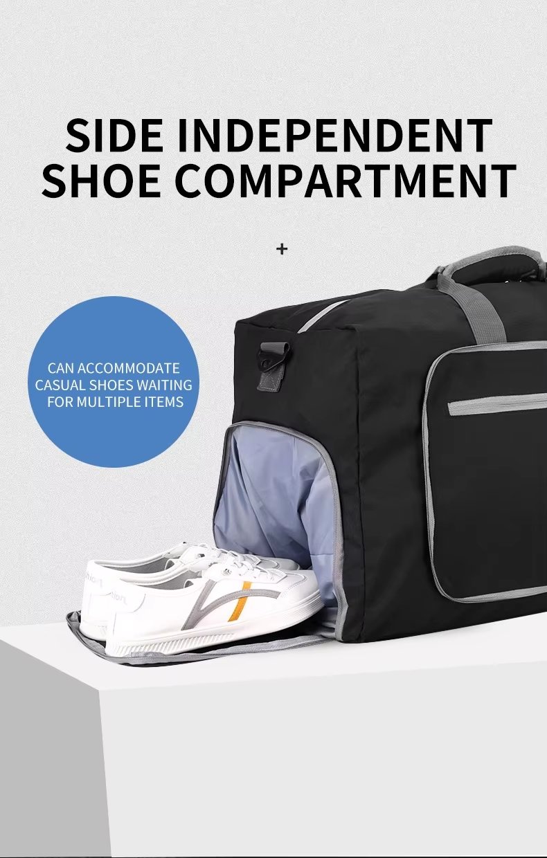 Foldable Nylon Sports Travel Lightweight Duffel Bag product detail