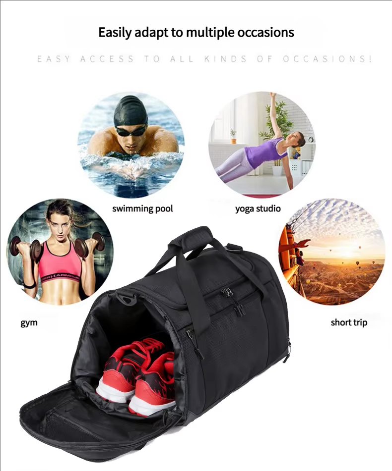 Waterproof Nylon Sports Travel Duffel Bag product detail