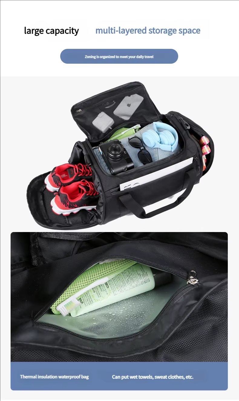 Waterproof Nylon Sports Travel Duffel Bag product detail