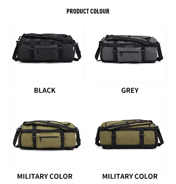 Waterproof Large Capacity Foldable Dry Wet Separation Shoe Compartment Lightweight Duffel Backpack - product detail