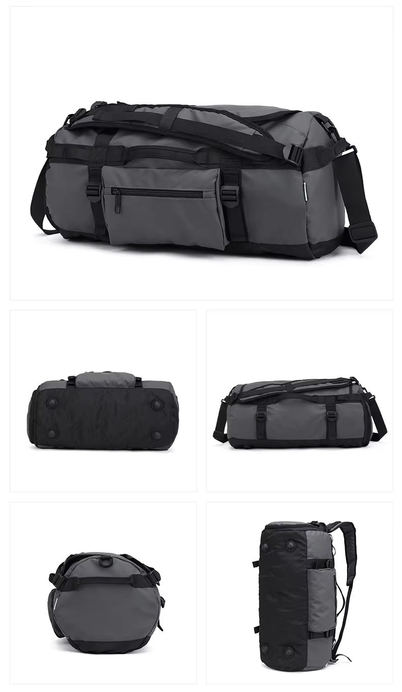 Waterproof Large Capacity Foldable Dry Wet Separation Shoe Compartment Lightweight Duffel Backpack - product detail