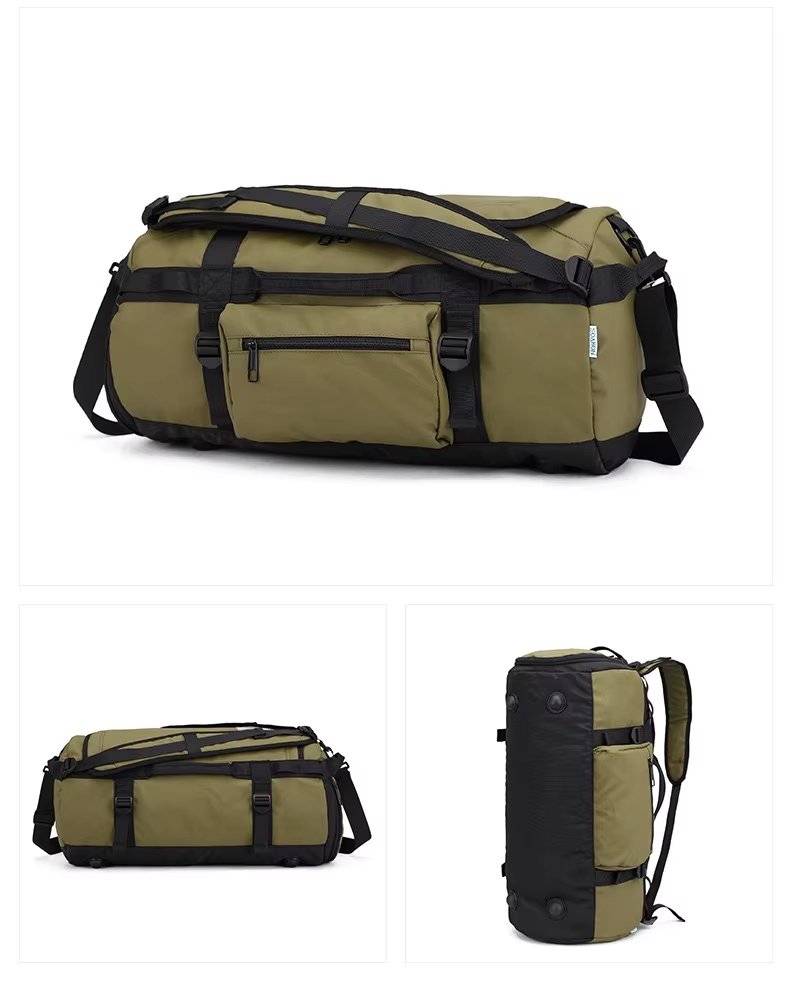 Waterproof Large Capacity Foldable Dry Wet Separation Shoe Compartment Lightweight Duffel Backpack - product detail