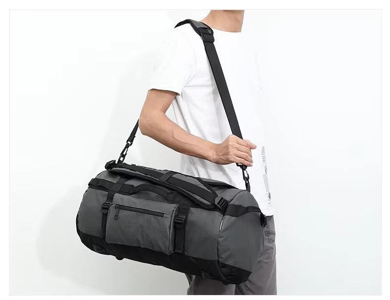 Waterproof Large Capacity Foldable Dry Wet Separation Shoe Compartment Lightweight Duffel Backpack - product detail