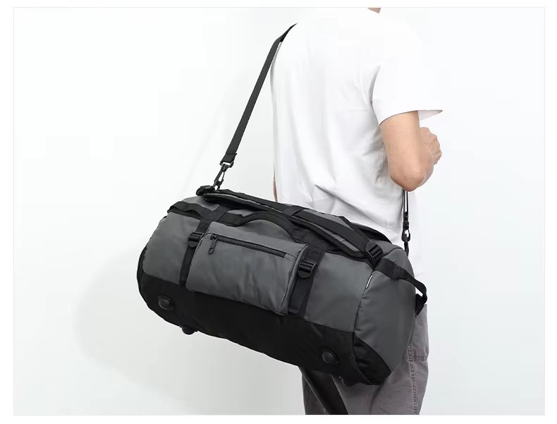 Waterproof Large Capacity Foldable Dry Wet Separation Shoe Compartment Lightweight Duffel Backpack - product detail