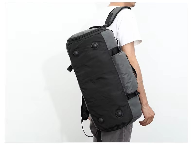 Waterproof Large Capacity Foldable Dry Wet Separation Shoe Compartment Lightweight Duffel Backpack - product detail