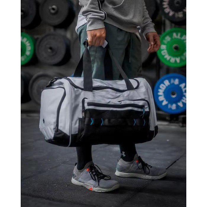 Sports Gym Training Duffle Bag Lightweight Weekend Overnight Travel Duffel Bag Workout Carry On Bag with Shoe Compartment detail image