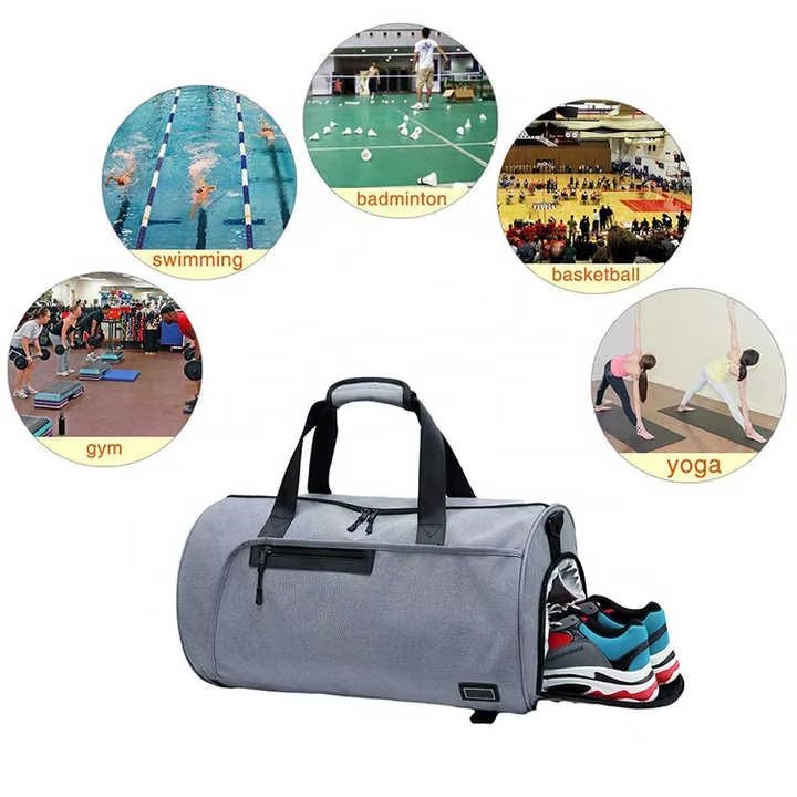 Large Capacity Shoe Compartment Weekender Gym Sports Travel Duffel Backpack - product detail