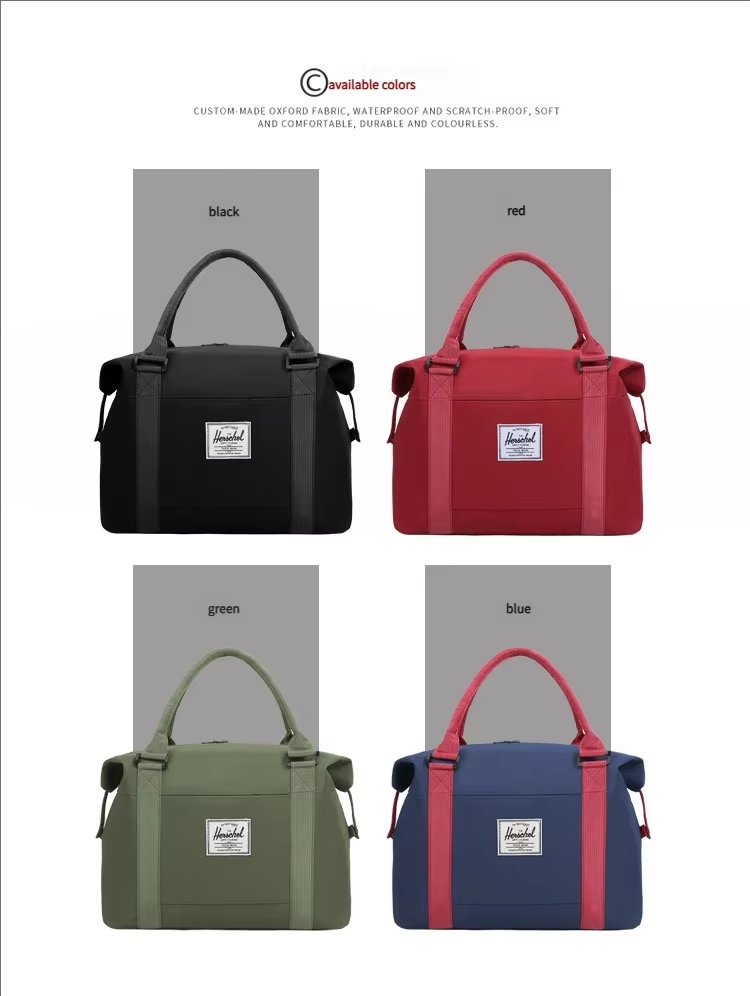 Waterproof Large Capacity Shoe Compartment Lightweight Gym Sports Travel Tote Bag - product detail