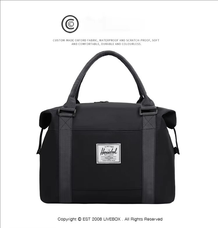 Waterproof Large Capacity Shoe Compartment Lightweight Gym Sports Travel Tote Bag - product detail