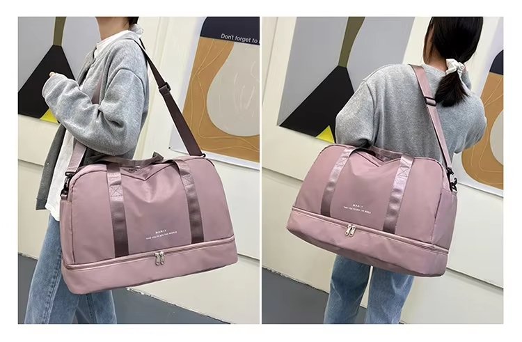 Waterproof Large Capacity Shoe Compartment Lightweight Multi-function Gym Travel Tote Bag - product detail