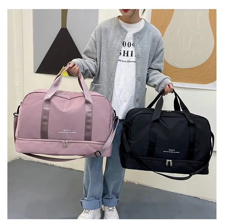 Waterproof Large Capacity Shoe Compartment Lightweight Multi-function Gym Travel Tote Bag - product detail