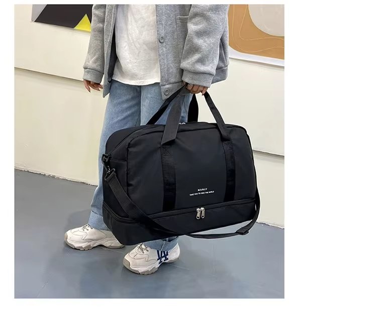 Waterproof Large Capacity Shoe Compartment Lightweight Multi-function Gym Travel Tote Bag - product detail