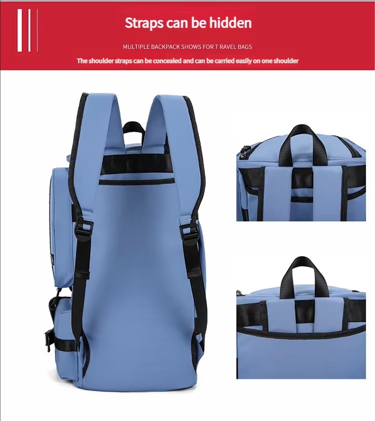 Waterproof Dry Wet Separation Oxford Sports Travel Shoulder Duffel Bag product detail