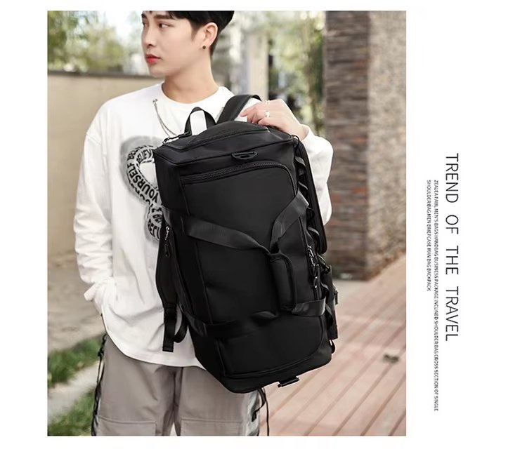 Waterproof Dry Wet Separation Oxford Sports Travel Shoulder Duffel Bag product detail