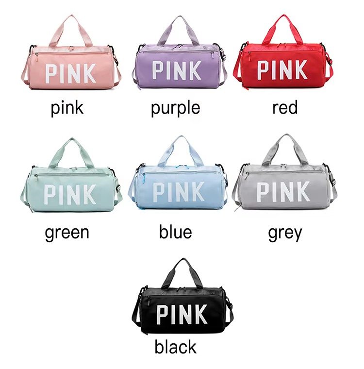Large Capacity Waterproof Shoulder Crossbody Travel Bag -Printed Fitness Training Sports Handbag Duffel Bags detail image