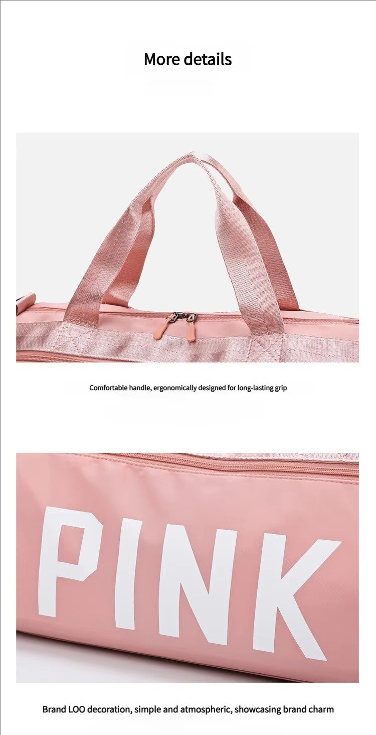 Large Capacity Waterproof Shoulder Crossbody Travel Bag -Printed Fitness Training Sports Handbag Duffel Bags detail image