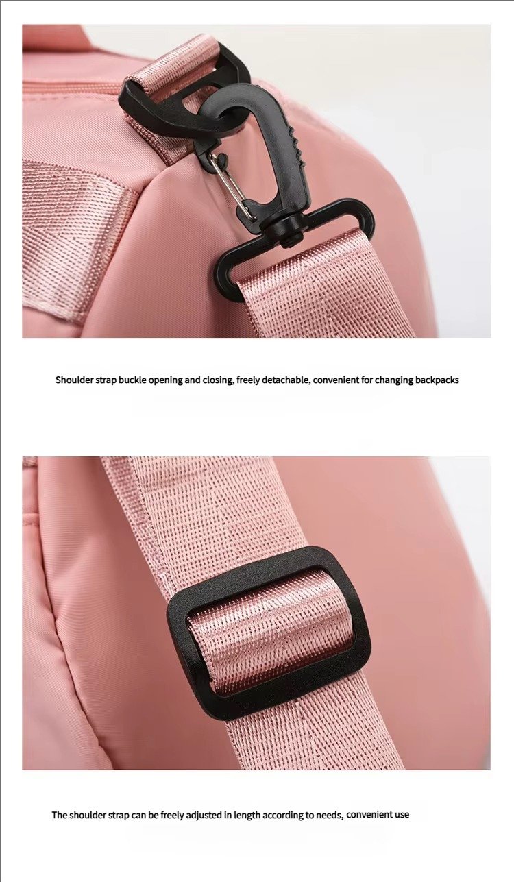 Large Capacity Waterproof Shoulder Crossbody Travel Bag -Printed Fitness Training Sports Handbag Duffel Bags detail image
