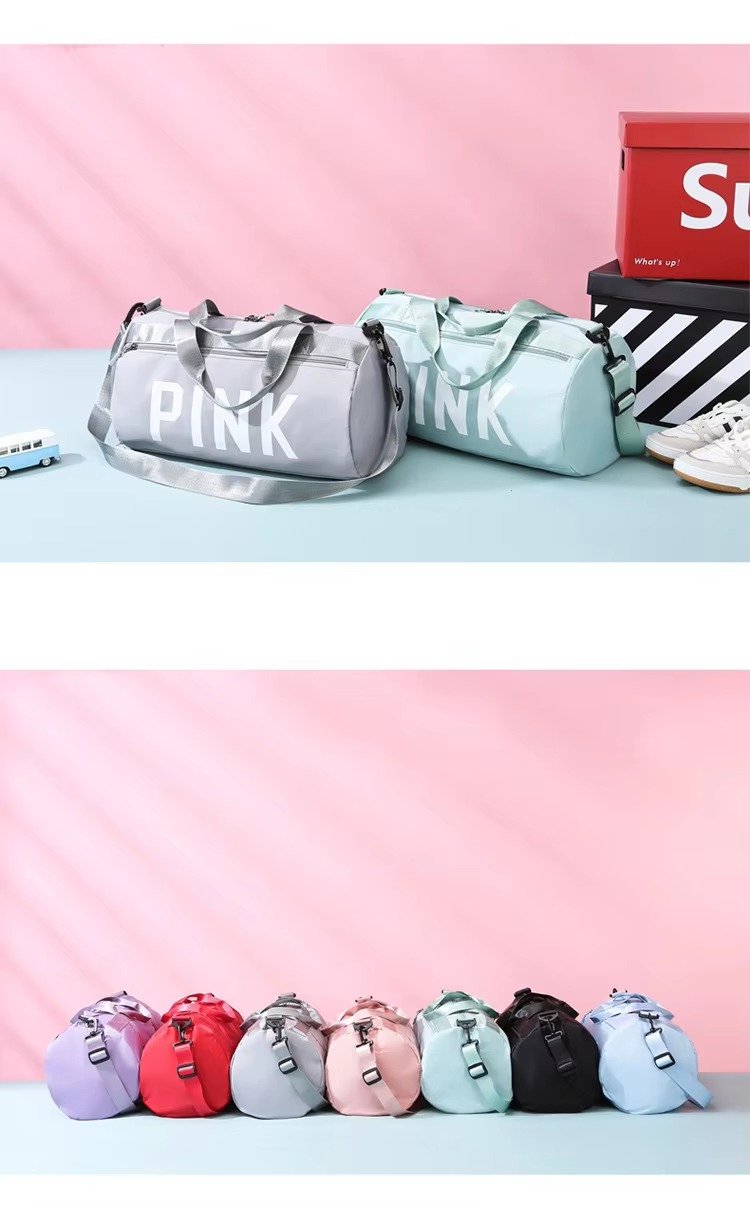 Large Capacity Waterproof Shoulder Crossbody Travel Bag -Printed Fitness Training Sports Handbag Duffel Bags detail image