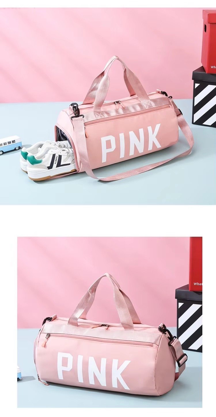 Large Capacity Waterproof Shoulder Crossbody Travel Bag -Printed Fitness Training Sports Handbag Duffel Bags detail image