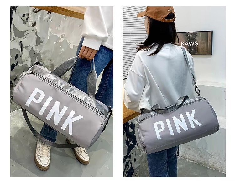 Large Capacity Waterproof Shoulder Crossbody Travel Bag -Printed Fitness Training Sports Handbag Duffel Bags detail image