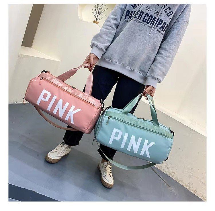 Large Capacity Waterproof Shoulder Crossbody Travel Bag -Printed Fitness Training Sports Handbag Duffel Bags detail image