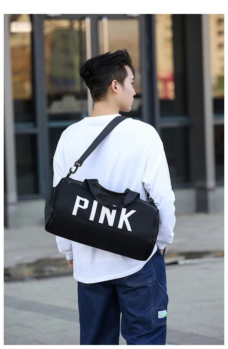 Large Capacity Waterproof Shoulder Crossbody Travel Bag -Printed Fitness Training Sports Handbag Duffel Bags detail image