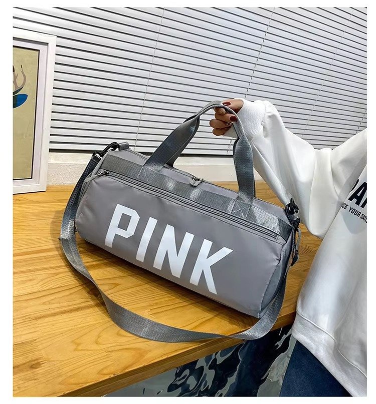 Large Capacity Waterproof Shoulder Crossbody Travel Bag -Printed Fitness Training Sports Handbag Duffel Bags detail image