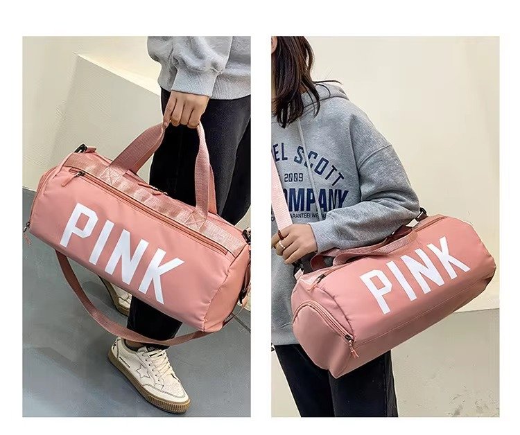Large Capacity Waterproof Shoulder Crossbody Travel Bag -Printed Fitness Training Sports Handbag Duffel Bags detail image